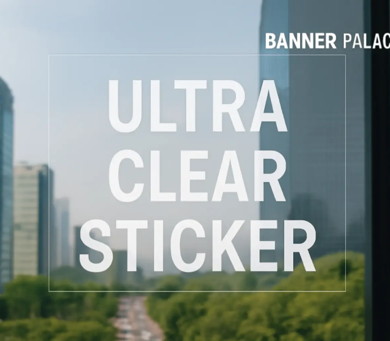 Ultra Clear Window Stickers